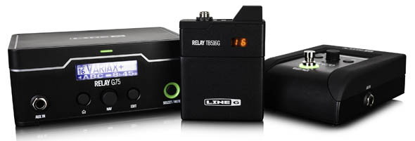New Line 6 Relay G70 And G75 Digital Guitar Wireless Systems - ProSoundWeb