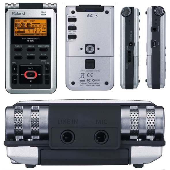 rechtdoor Hoofd mogelijkheid Roland Now Shipping R-05 Compact Portable Digital Recorder - ProSoundWeb